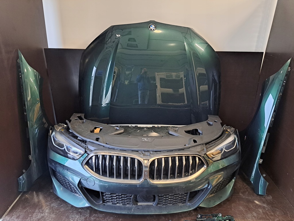 фото №8, Bmw 8 m850ix g14 g15 g16 перед капот pas бампер лампи laser m-pakiet w81