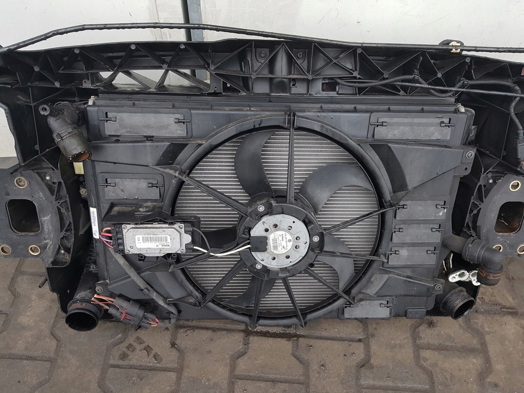 фото №4, Seat leon 2 ii lift 09-12r 1.6 tdi pas передній радіатор вентилятор