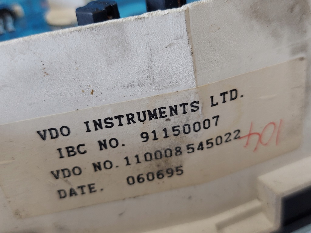 фото №12, Счетчик приборная панель opel frontera 2.2 16v 91150007