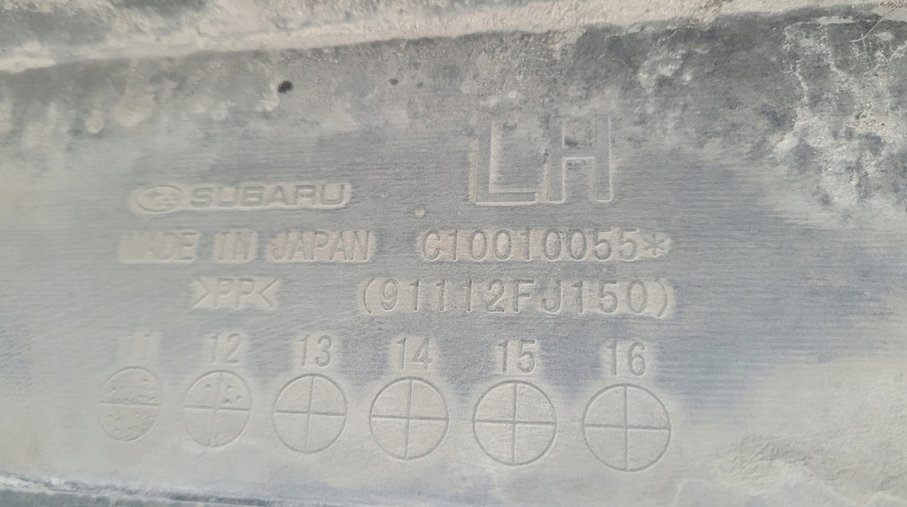 фото №9, Subaru xv молдинг порог левая порог левый // 636