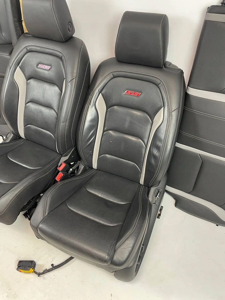 фото №13, Chevrolet camaro ss сидіння сидіння заднє сидіння комплект шкіра 2016-18