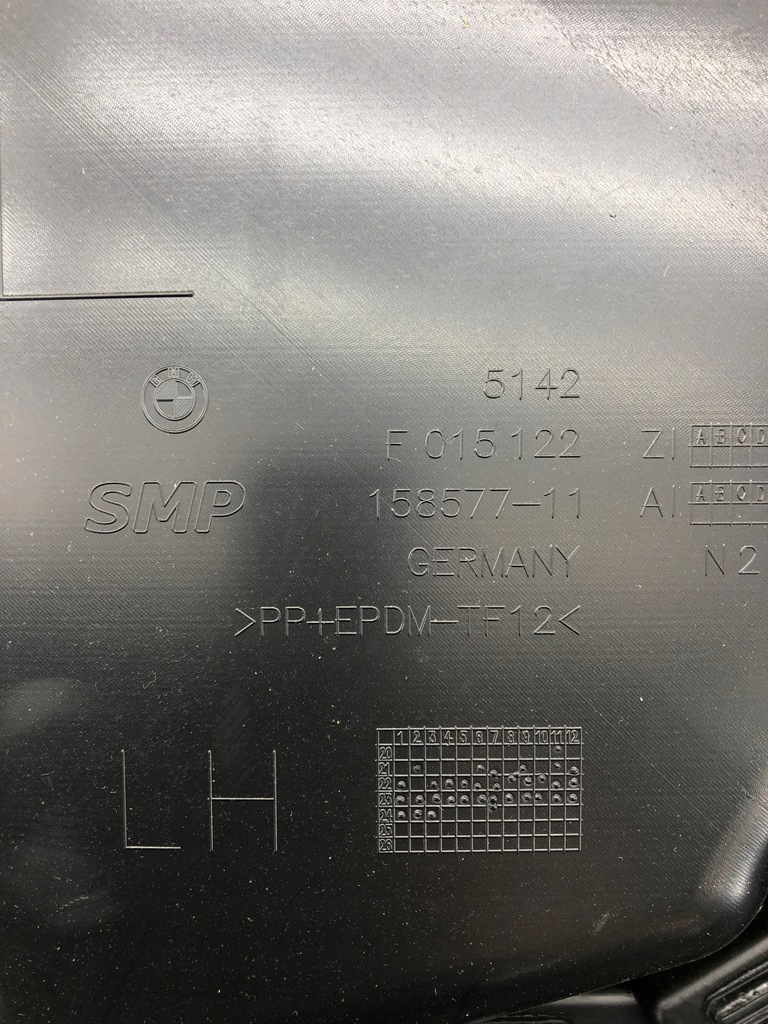 фото №16, Bmw x1 u11 лівий обшивка задніх двері оббивка piano black f015122