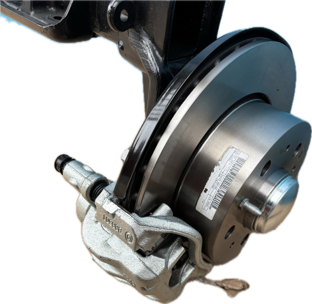 фото №8, Opel movano 22- oś задняя балка подвеска задняя 16 nowa усиленные тормоза