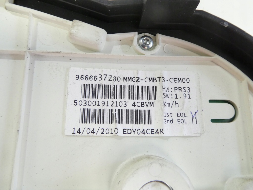 фото №8, Лічильник прилади peugeot 206+ 1.4hdi