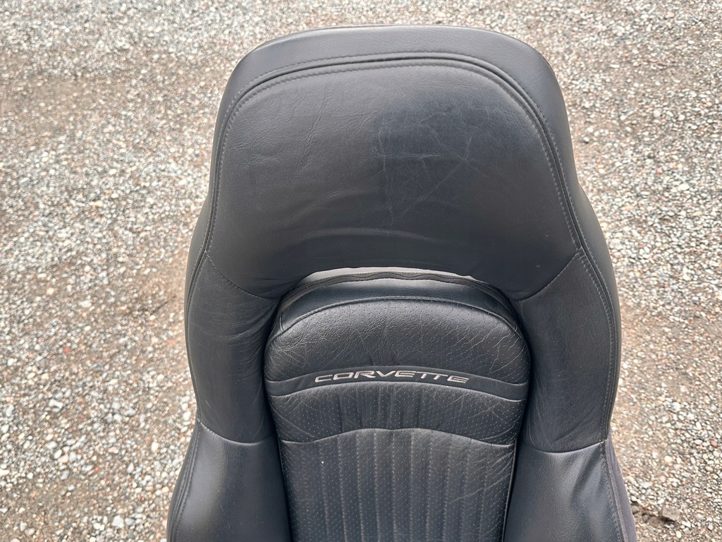 фото №12, Сидіння сидіння водія пасажира шкіра chevrolet corvette c5
