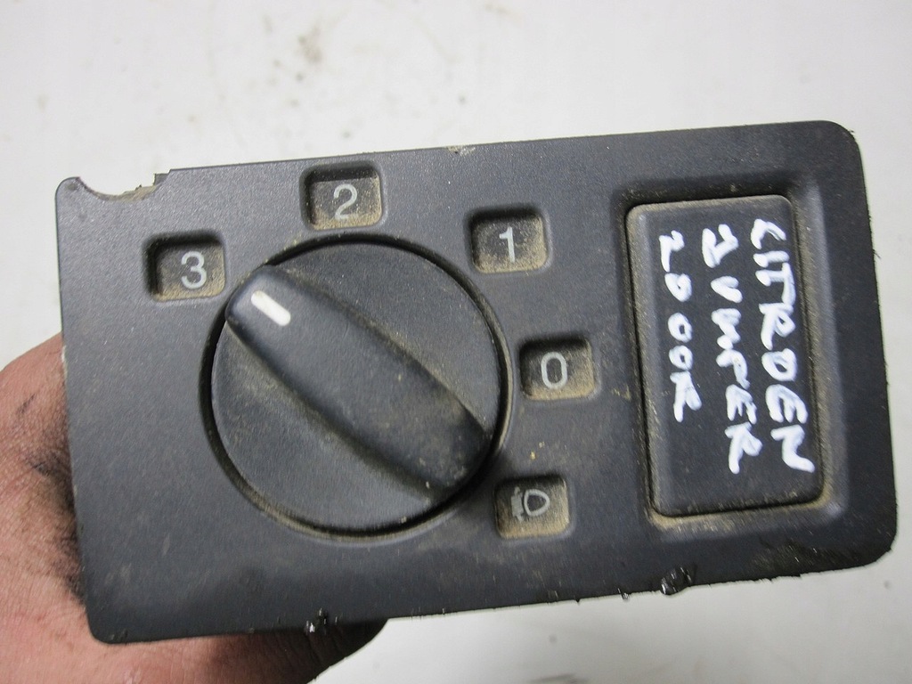 фото №1, Вимикач перемикач світла citroen jumper 00r