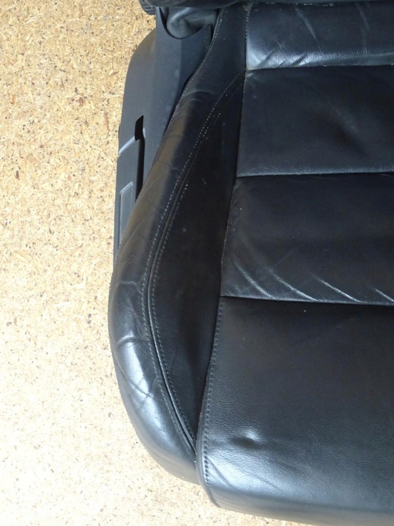 Vw golf v r32 3d оббивка сидіння шкіра підігрів заднє сидіння спинка комплект Доставка