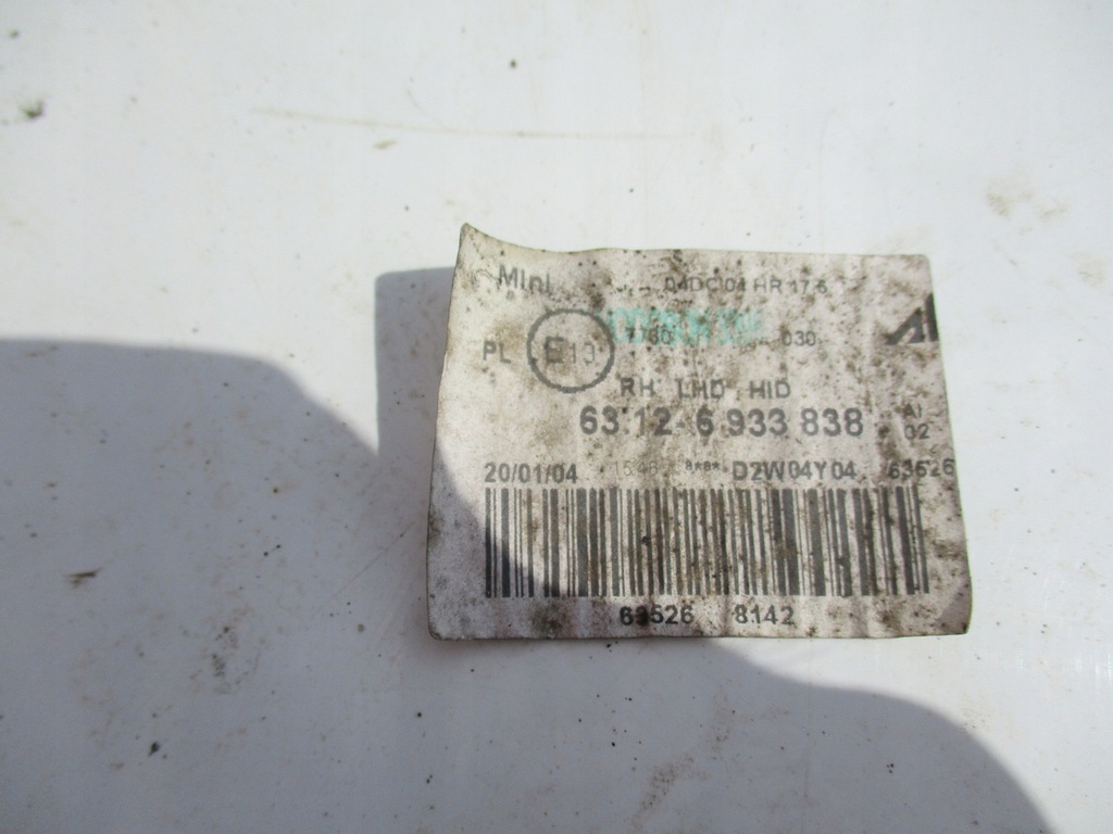 фото №11, Mini cooper r50 правий ксенон лампа права ксенон 6933838 40261748