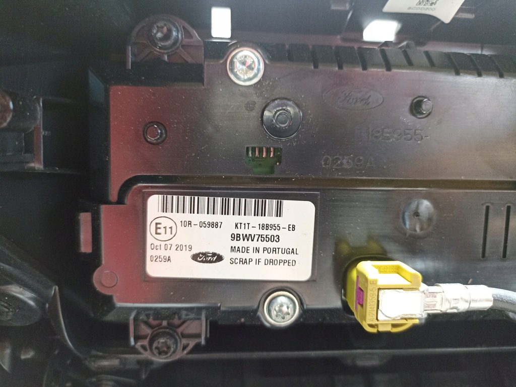 фото №8, Ford tourneo connect mk2 lift радіо kt1t-18d832-bt