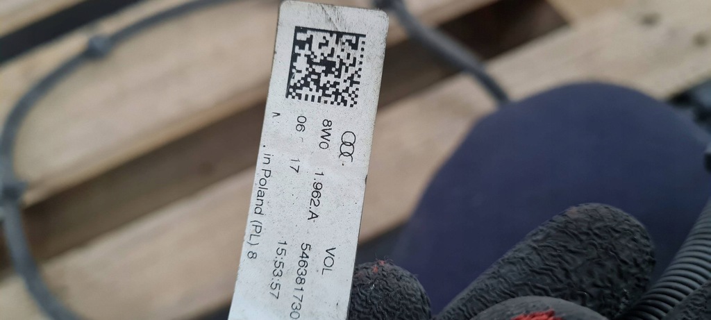 фото №12, A5 8w шланг wąż adblue 2.0 tdi 8w0131962a a4 b9 8w