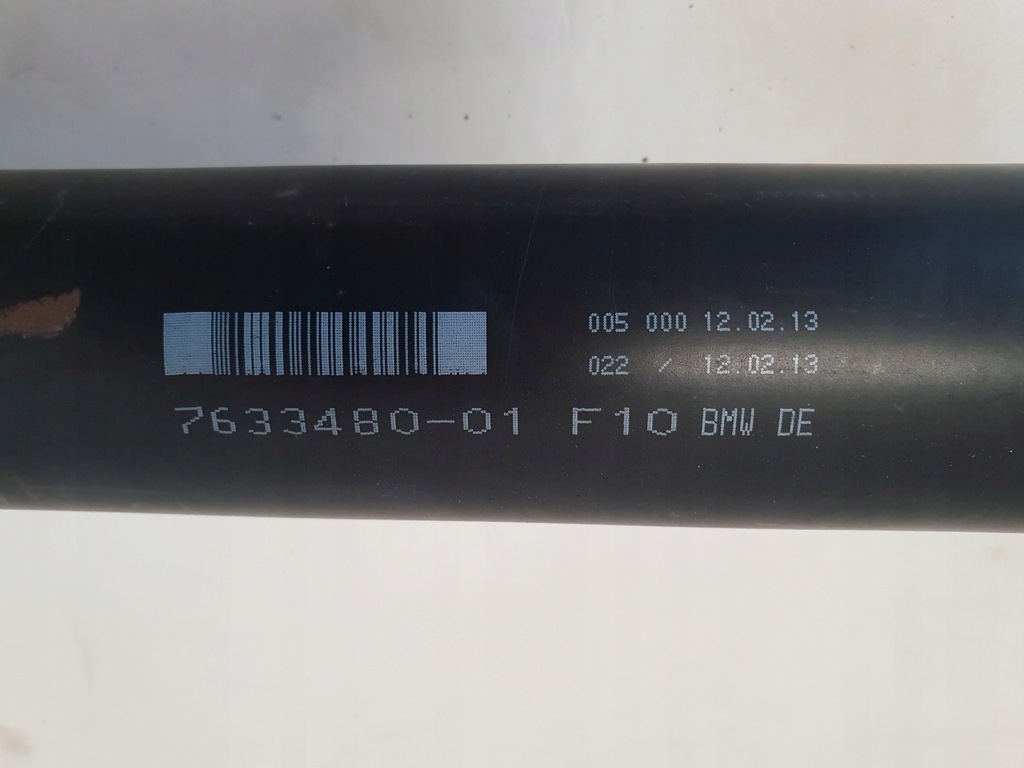фото №6, Bmw 5 f10 10-17 wał приводной x-drive 7633480-01
