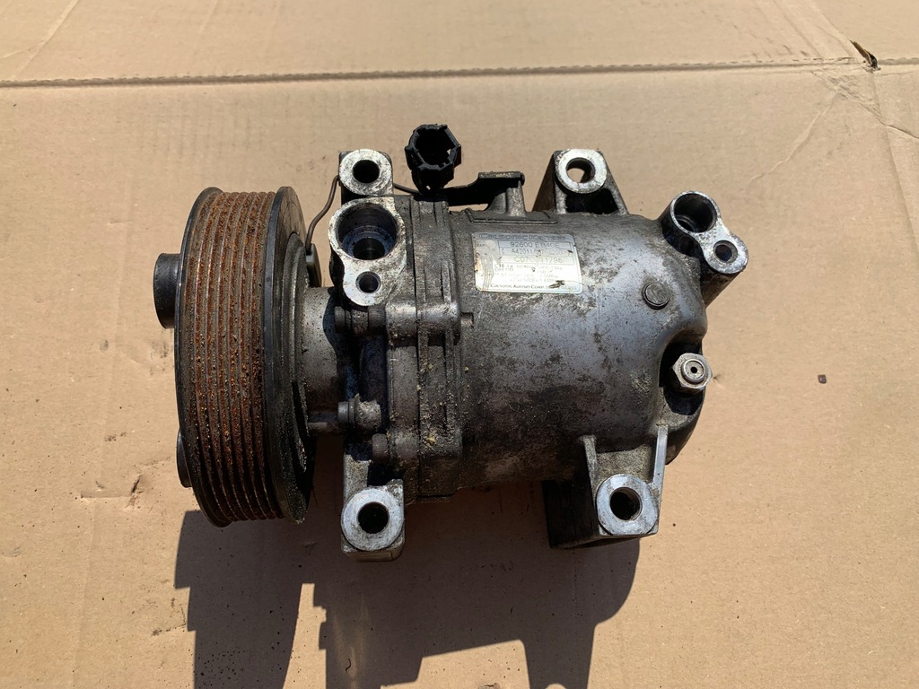 фото №1, Компрессор кондиционера 92600-eb40e navara 2.5 dci