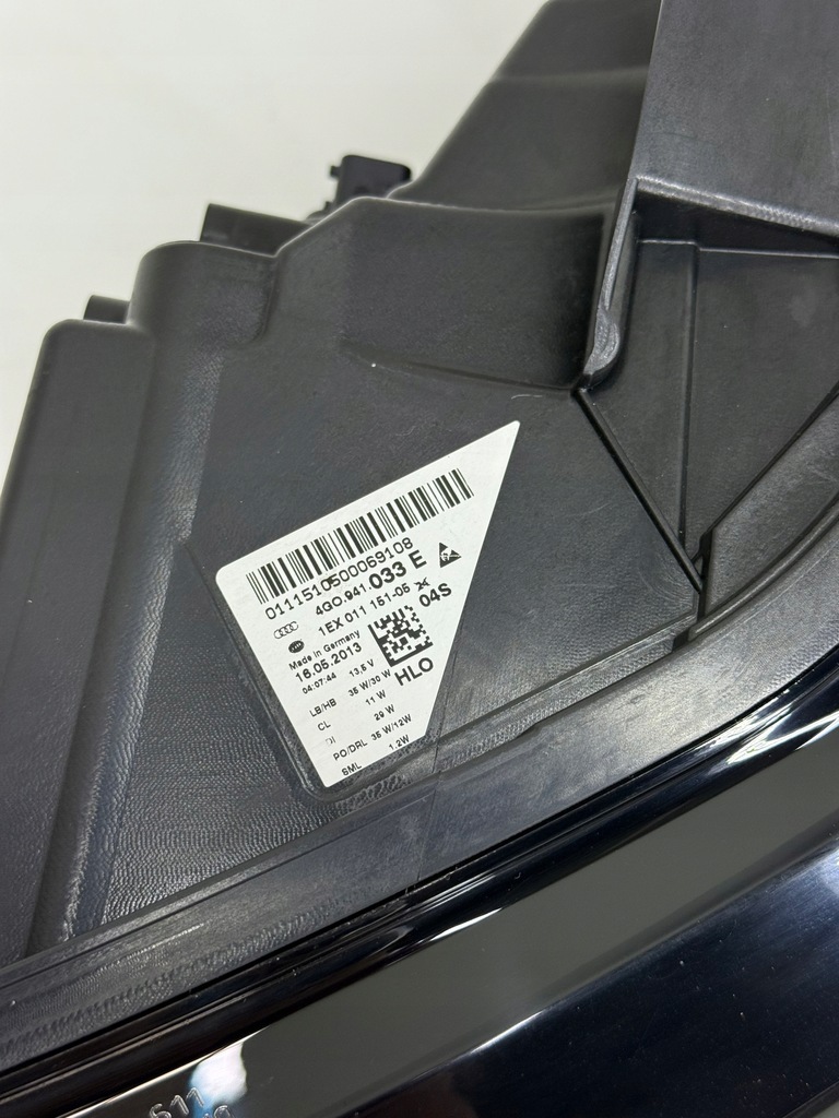 фото №16, Audi a6 s6 c7 лампа фара левый перед full led usa оригинал!