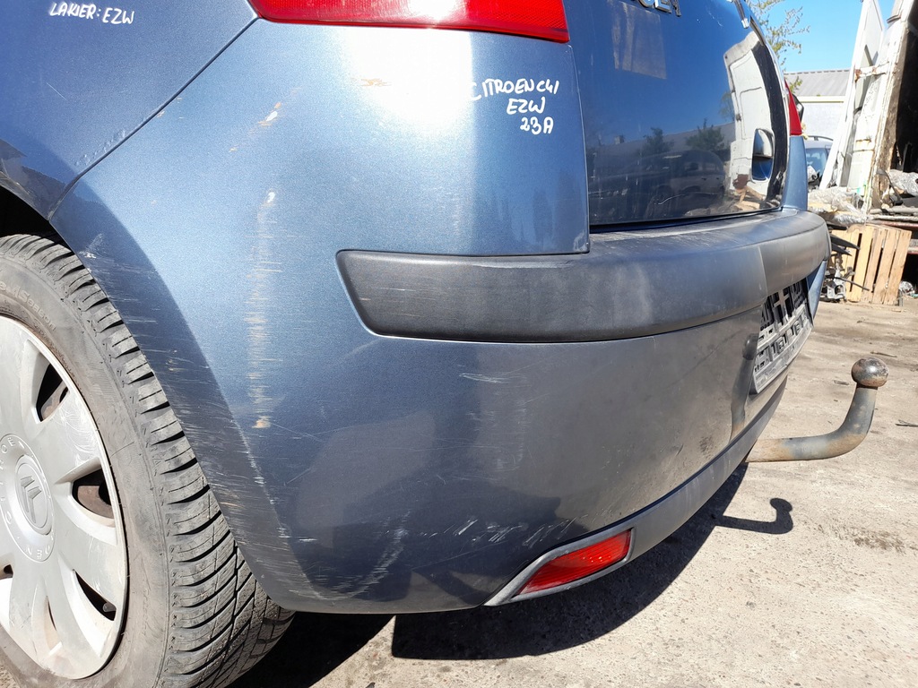 фото №15, Citroen c4 i бампер задняя задний задний ezw