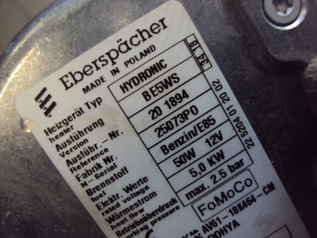 фото №6, Webasto hydronic ford kuga mk2 lift 19r