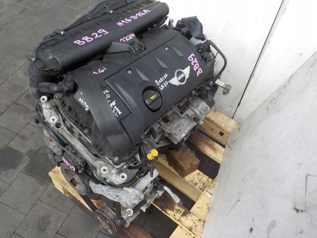фото №1, Mini cooper r56 r60 13r 1.6 16v 122km euro5 двигатель m16b16a kompletny