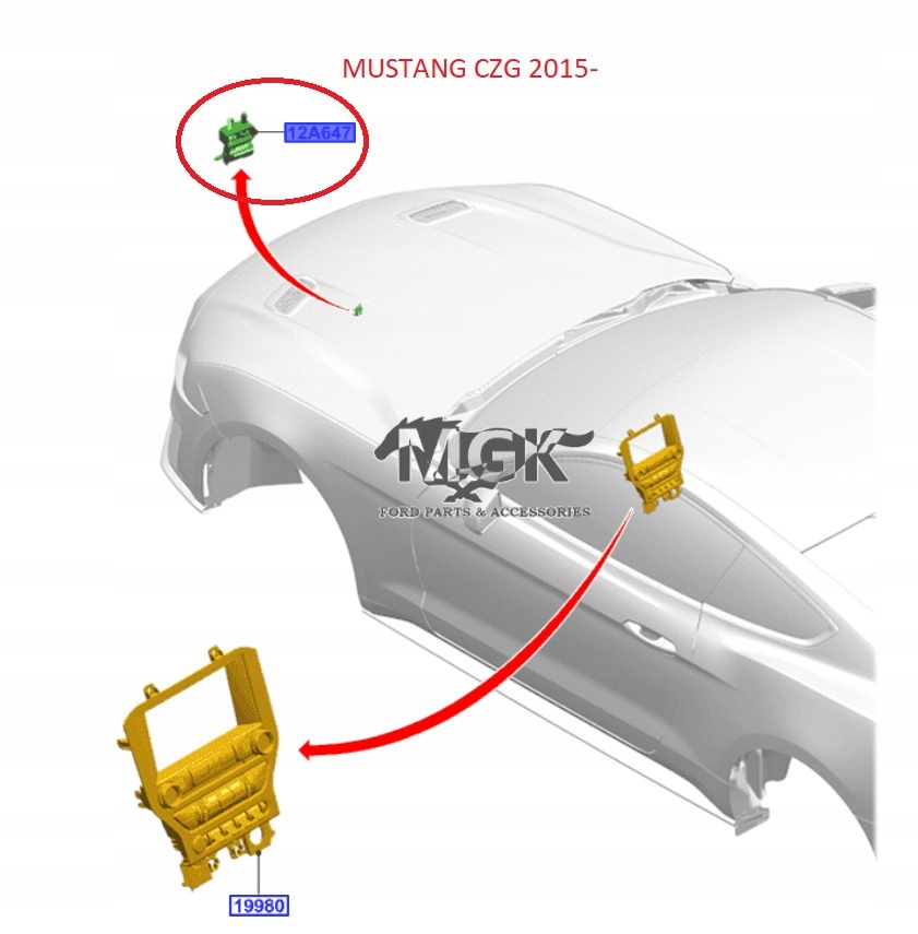 фото №8, Датчик температури зовнішньої mustang 2015.03 _ 5293532 _ fr3t-19e591-ab