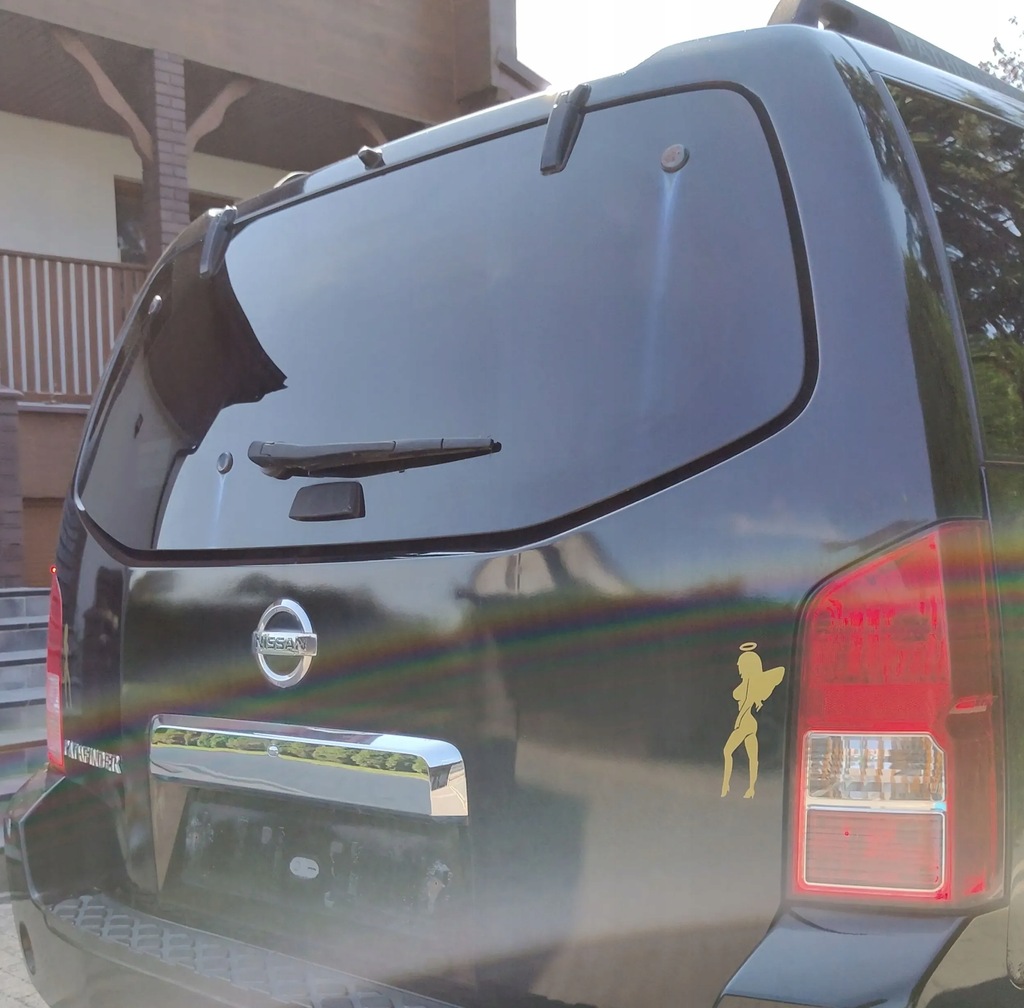 фото №2, Nissan pathfinder r51 крышка багажника багажника с стекло gn0