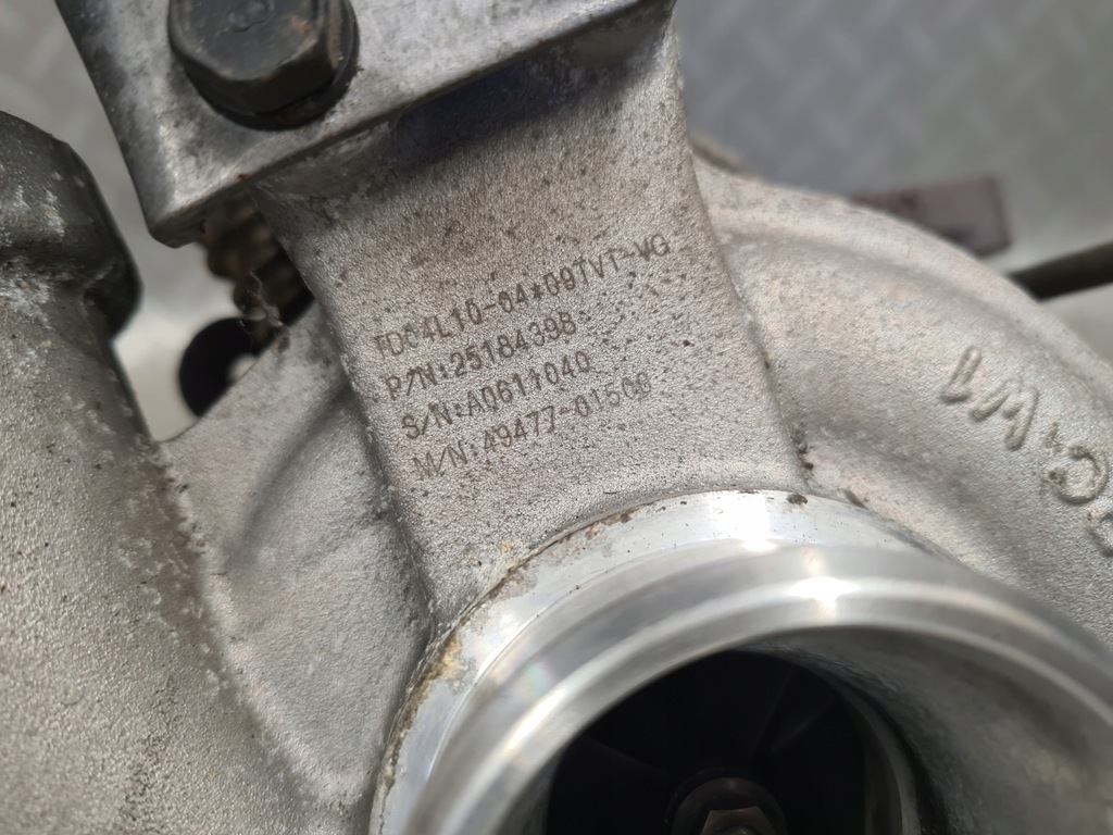 фото №8, Турбина турбонагнетатель chevrolet cruze orlando 2.0 vcdi z20d1