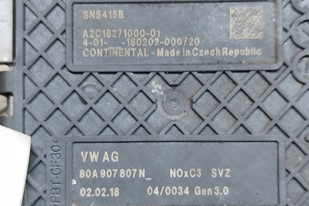 фото №6, Audi q5 fy датчик лямбда-зонд 80a907807n 2.0 дизель 140kw 2018