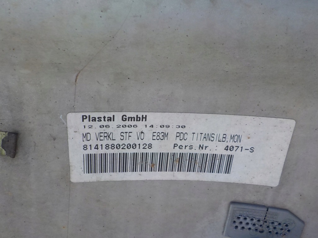 Купити 459 bmw x3 e83 m-pakiet lift бампер перед передній pdc