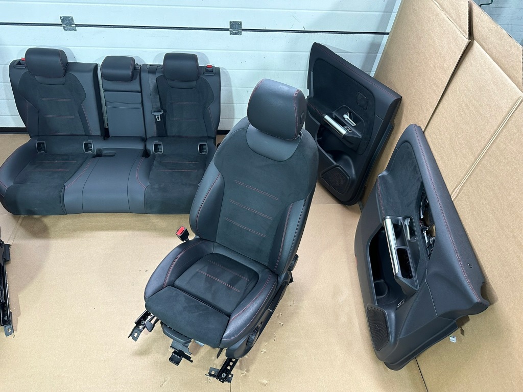 фото №16, Сидіння, заднє сидіння, салон, обшивки, середина mercedes eqa w243 alcantara, europa