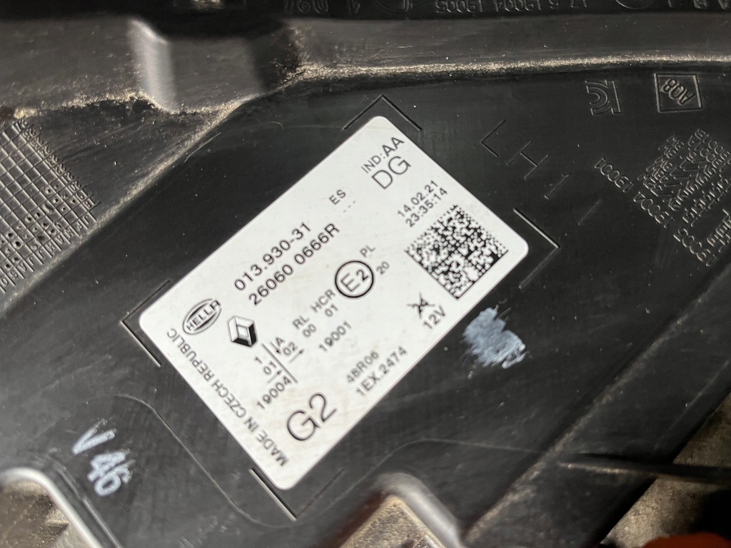 фото №15, 116 renault captur ii full led лампа ліва 260600666r