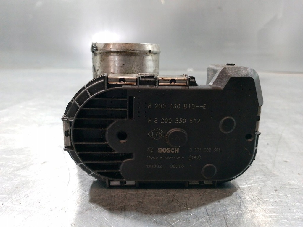 фото №1, Дросельна заслінка renault espace iv 8200330810e h8200330812 2.0 dci