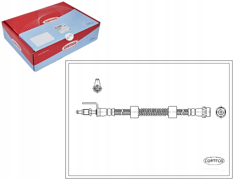фото №1, Corteco 19033498 шланг гальмівний гнучкий