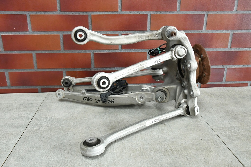 фото №5, Поворотний кулак ліва важіль задня привідний вал амортизатор bmw m3 g80 m4 g82 40604km