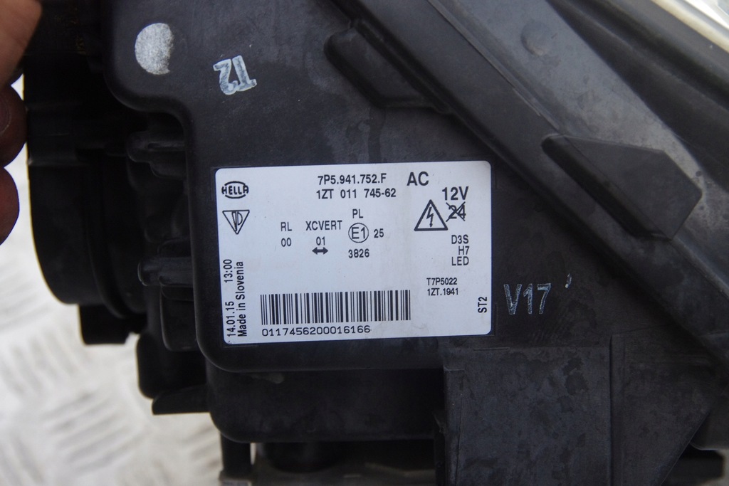 фото №13, Лампа лампи porsche cayenne ii lift 7p 7p5 2014-2017 7p5941752f 7p5941751f