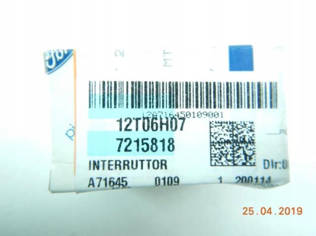 фото №7, Перемикач термічний vw passat 1.9 2.5 2.8 aso