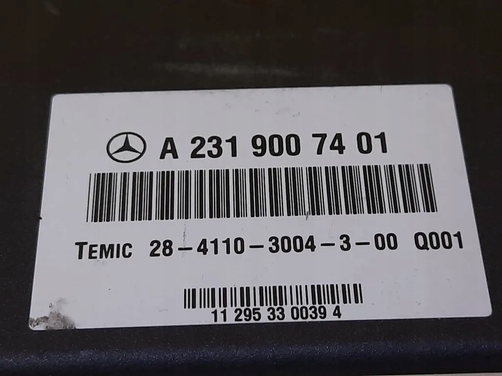 фото №2, Mercedes r231 модуль підвіска a2319007401