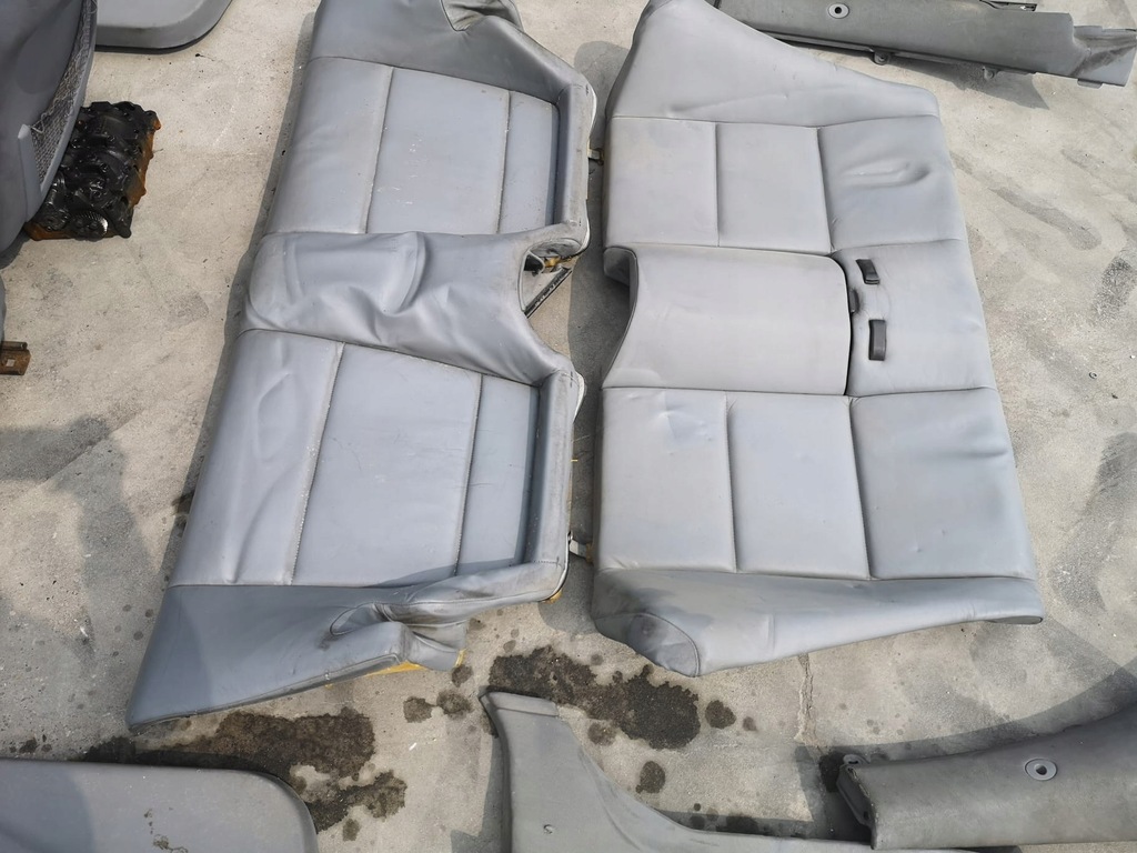 фото №13, Сиденья bmw m3 e46 cabrio кожа серая