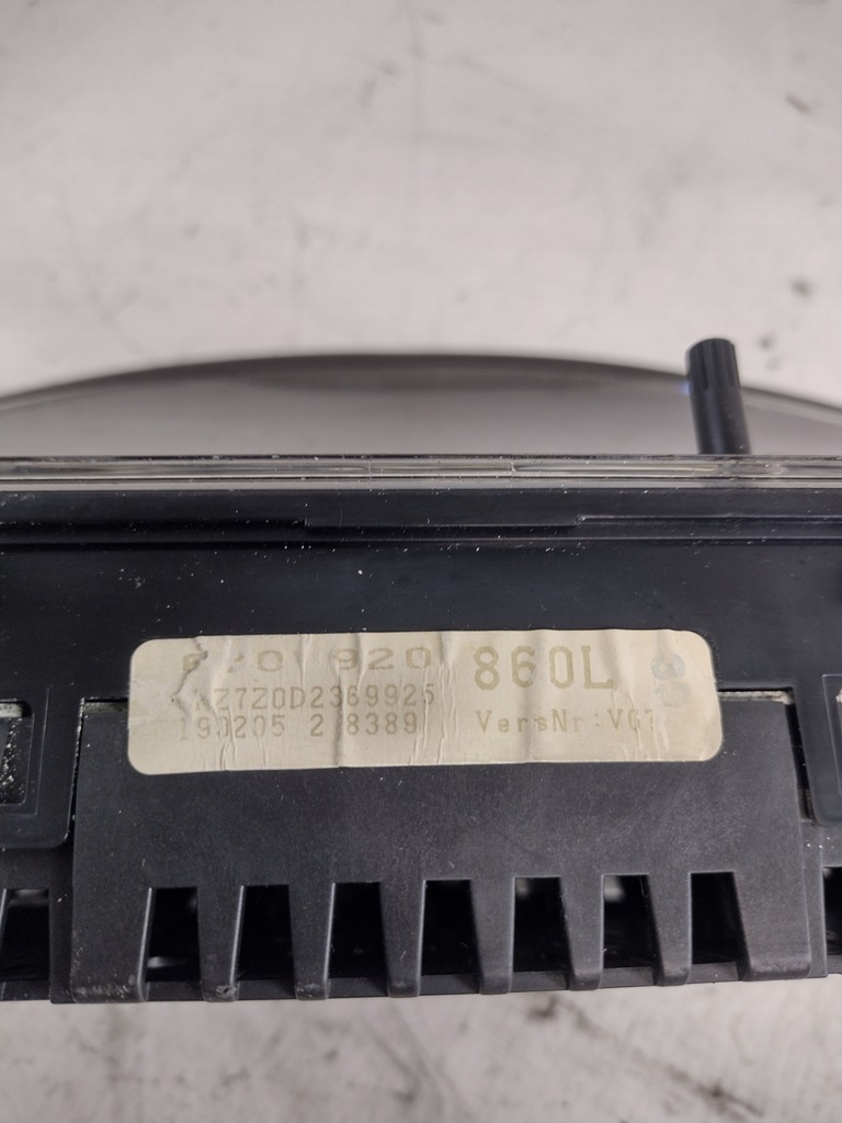 фото №9, Лічильник, прилади skoda fabia i оригінальний номер 6y0920860l