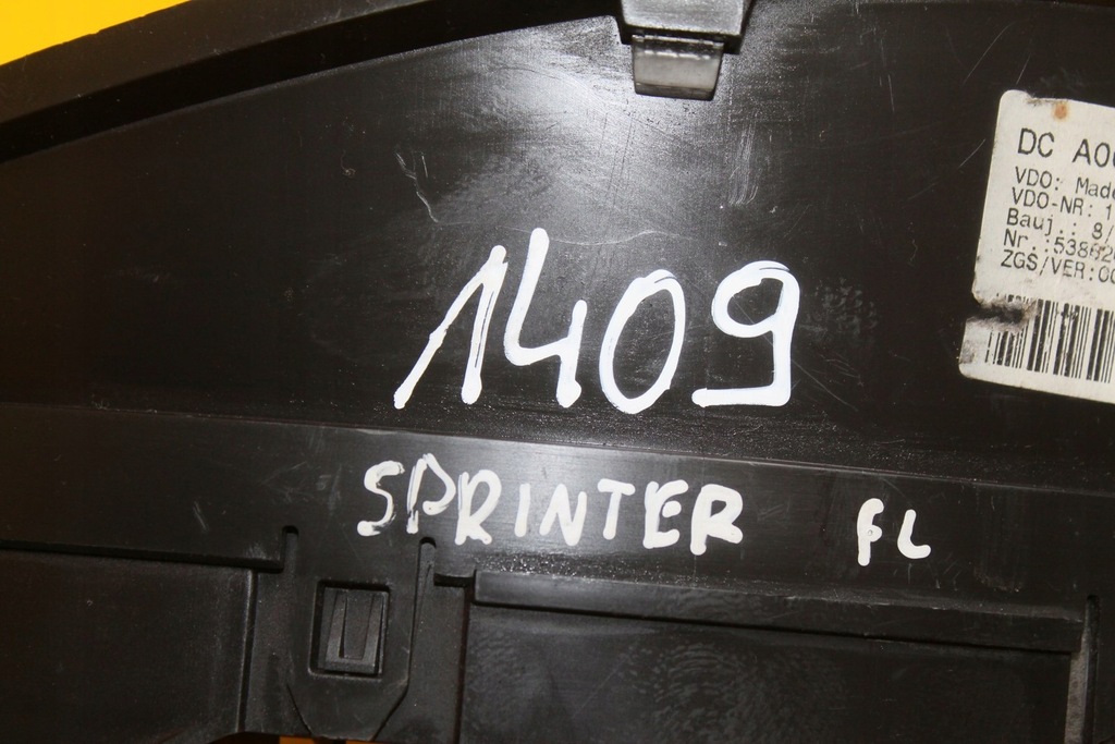 фото №10, Счетчик приборная панель sprinter i fl a0014468721 cdi anglik