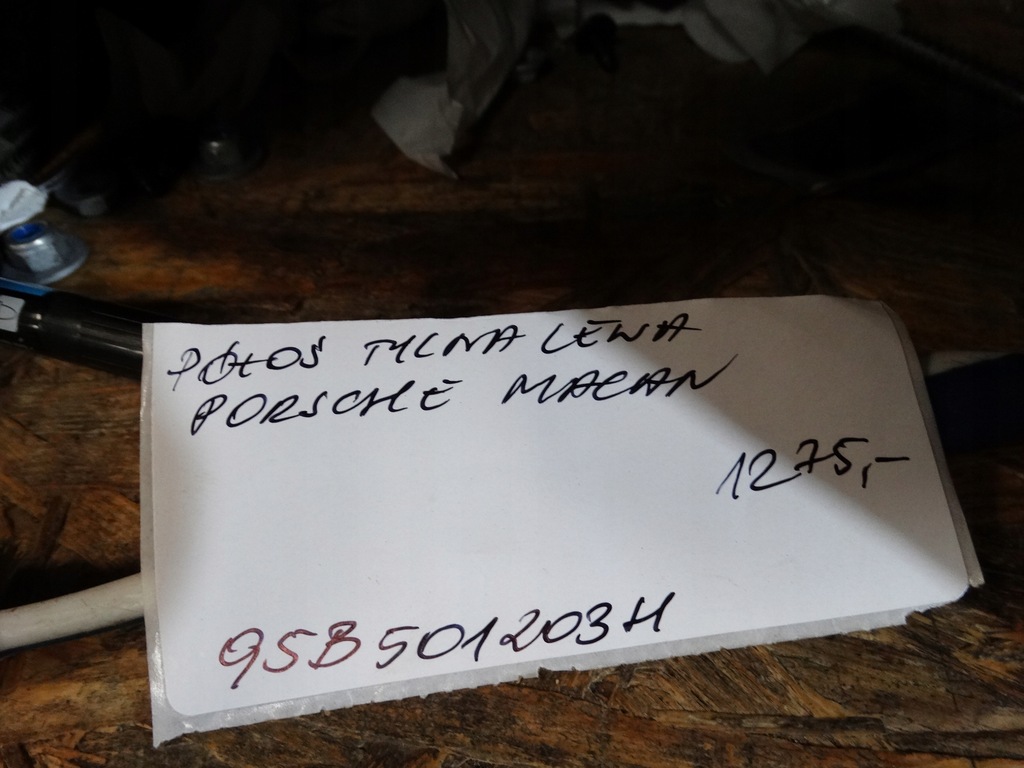 фото №3, Idealna привідний вал задня ліва porsche macan 1