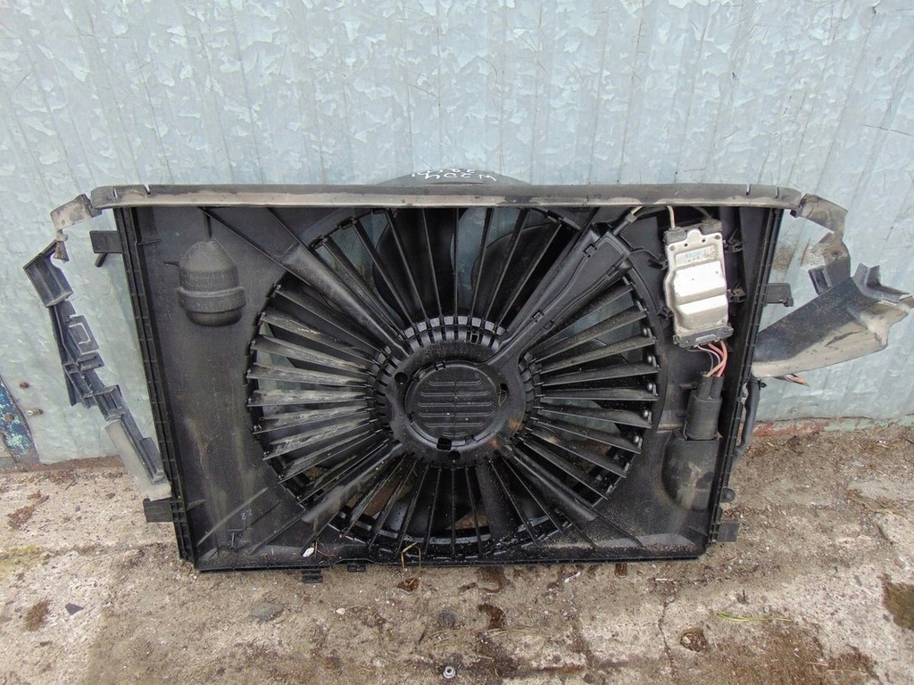 фото №4, Вентилятор радіатора mercedes w204 lift 2.2 cdi