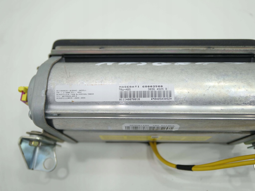 фото №6, Подушка безопасности пассажира maserati quattroporte v
