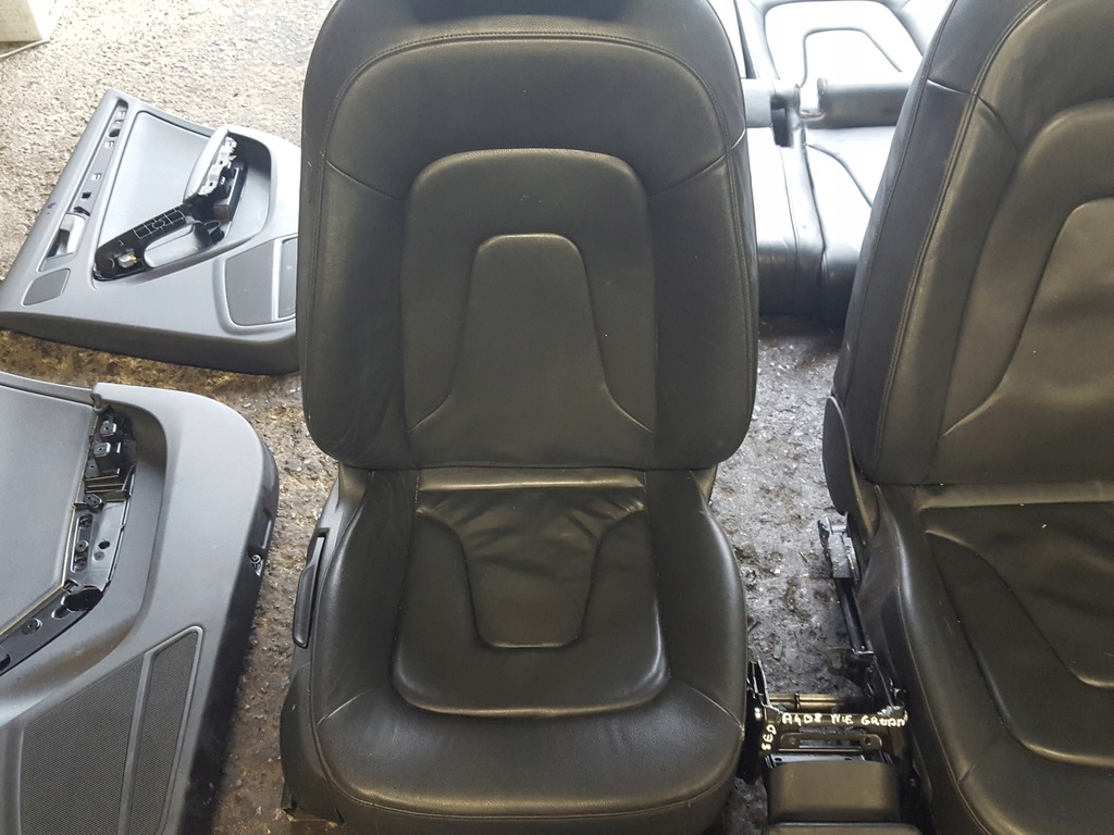 фото №5, Audi a4 b8 08r- sedan сиденья заднее сиденье кожаный