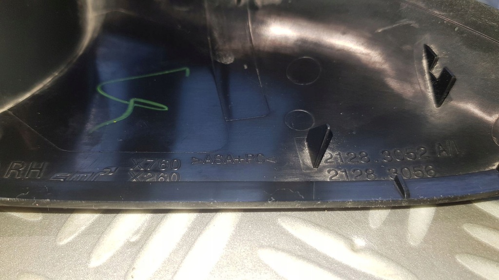 фото №6, Jaguar xf x260 xe x760 дзеркало праве захист нижня