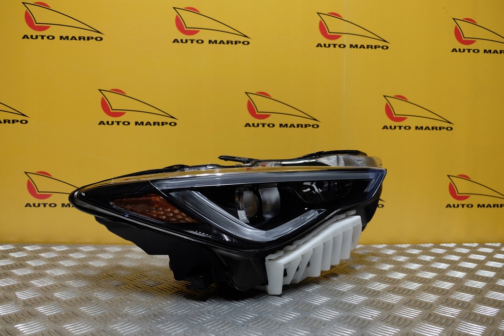 фото №3, Infiniti q60 2017- фара лампа full led r некрутящаяся usa