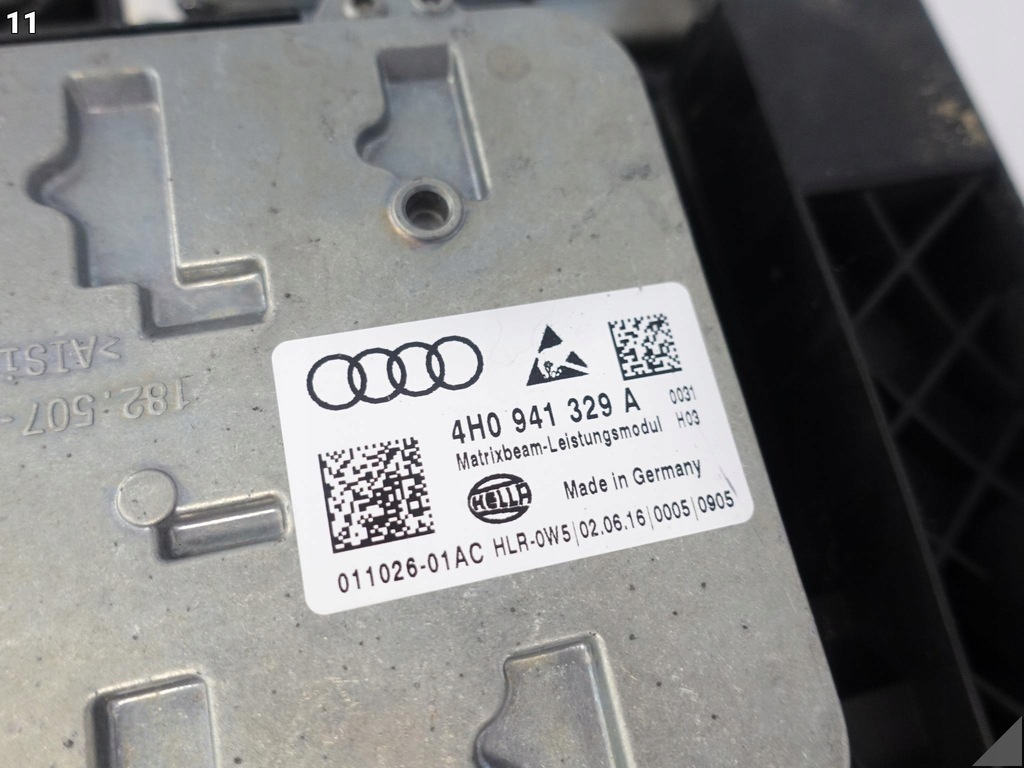 фото №12, Audi s8 a8 4h0 d4 lift 13-17 matrix full led лампа права перед eu комплектна