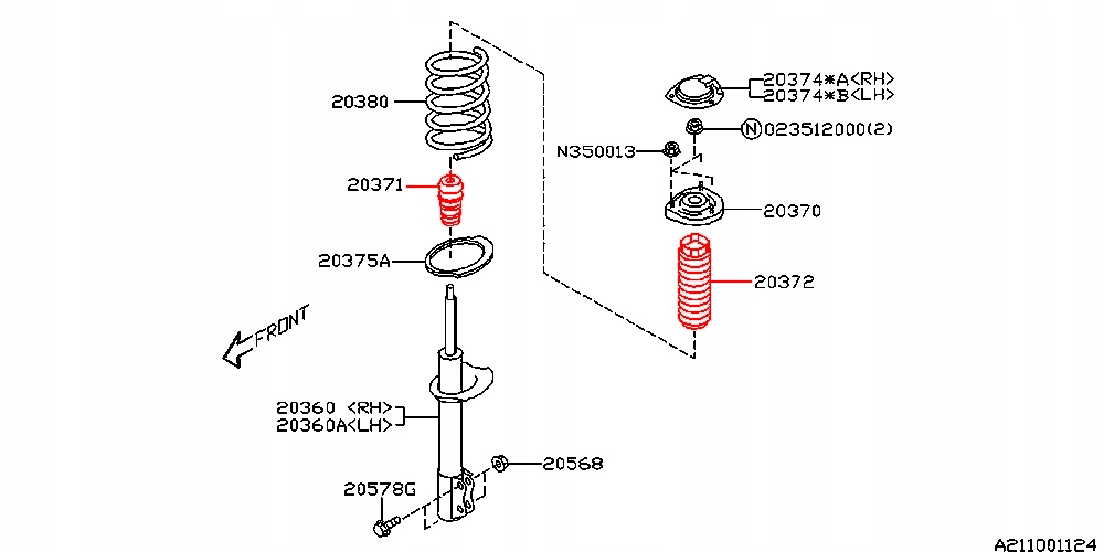 фото №11, Набор защита пылезащитный, амортизатор kyb 910046