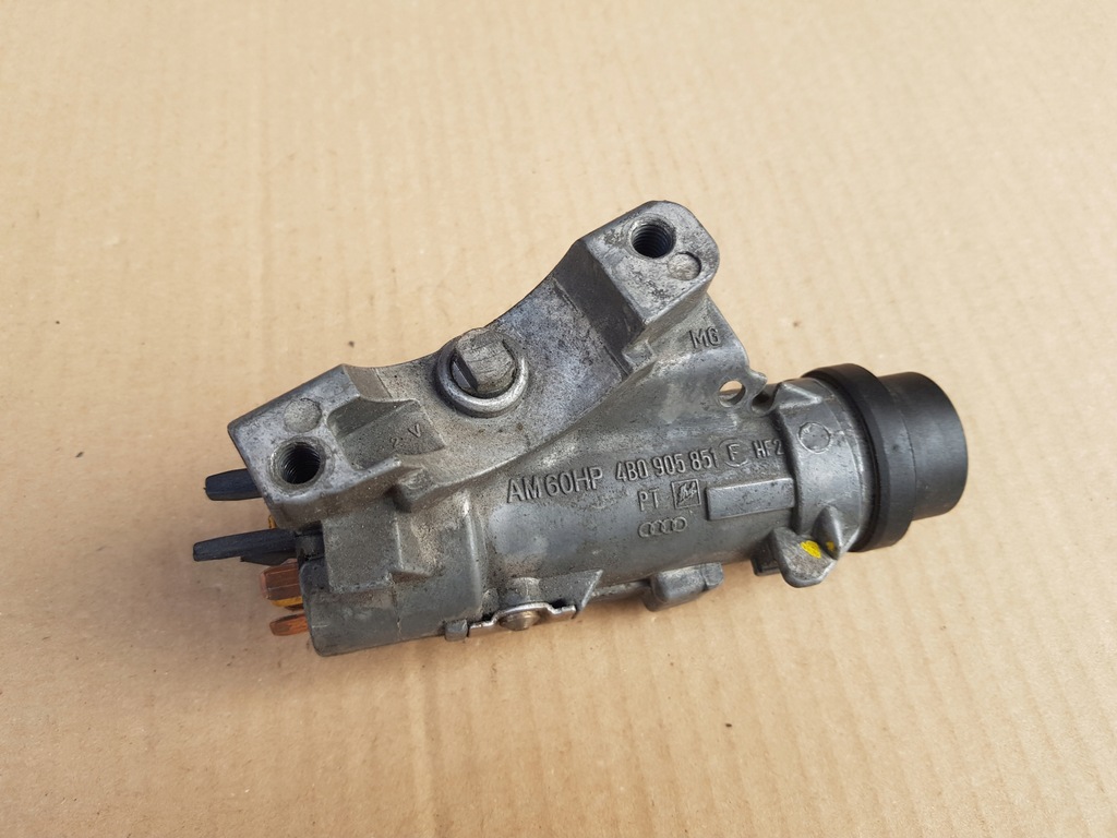 фото №7, Замок зажигания + ключ audi a4 b6 / a6 c5 / a3 8l / tt 8n 4b0905851f sprawdzona
