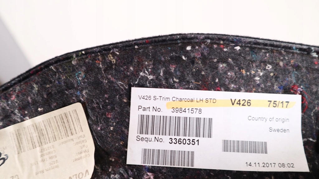 фото №7, Volvo xc60 ii обшивка багажника лівий 3360351