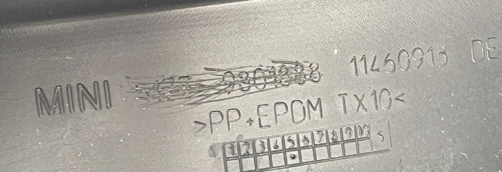 фото №6, ^ молдинг порог правая mini countryman r60 9801888