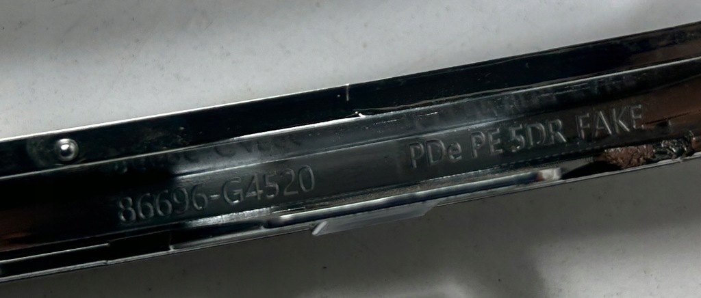 фото №8, # молдинг хром бампера задняя i30 iii 86696-g4520