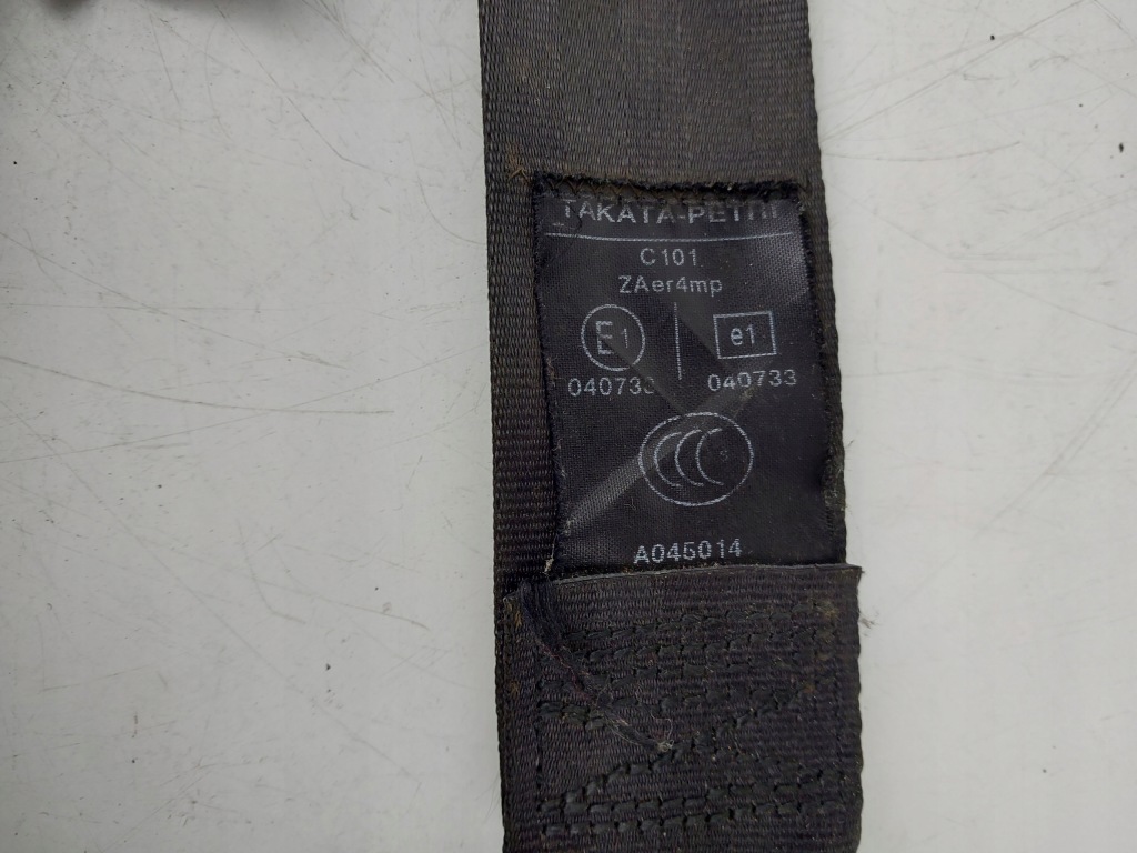 Ремень безопасности правый  перед 9654964377 citroen c4 picasso 1 с Разборки