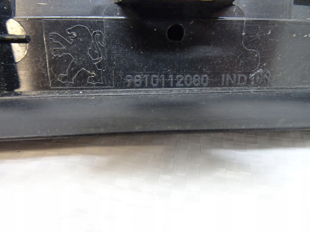 фото №14, Peugeot 3008 5008 ii молдинг декоративная стекло лобовое левая 9810111980